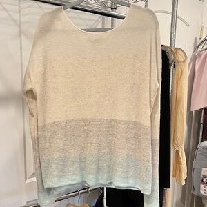 Cashmere dip dye sweater